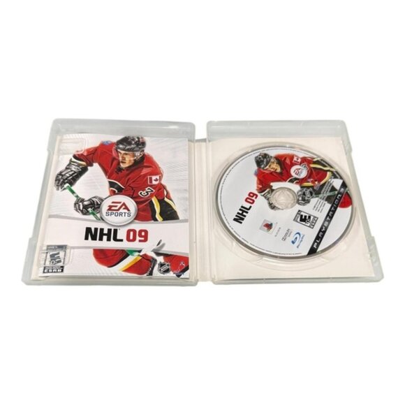 NHL 09 PlayStation 3 PS3 Hockey Video Game Complete EA Sports Tested Case Manual - Picture 6 of 10